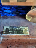 Tempus Fugit Wooden Mantel Clock, Handcrafted, Stunning! - thumbnail 4 of 9