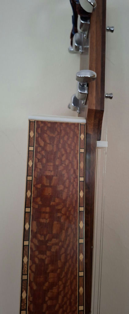 Handmade Gorgeous Inlayed CK Wooden Mountain Dulcimer Instrument - image 6 of 8