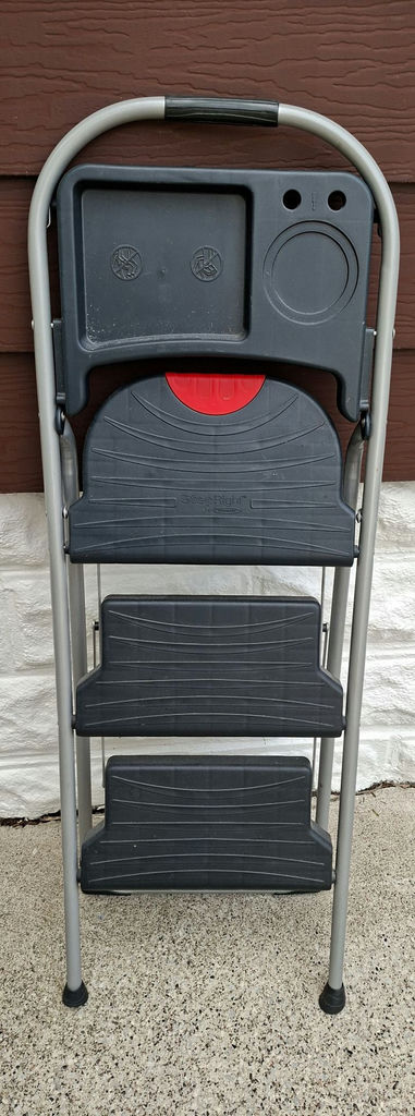 StepRight Folding 3-Step Ladder - image 3 of 5