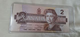 1986 Canadian Two Dollar Banknote, UNC - thumbnail 1 of 4