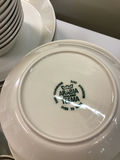 White ceramic dinnerware set (plates, bowls, mugs) - thumbnail 3 of 3