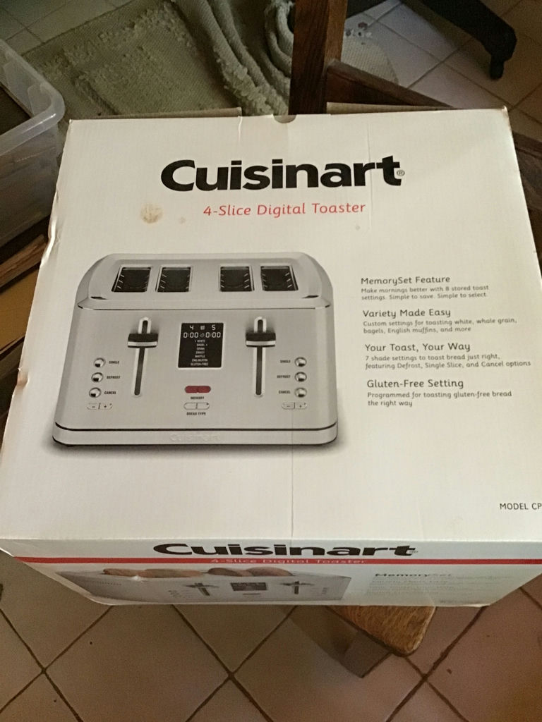 Cuisinart 4-Slice Digital Toaster with Box - image 2 of 3
