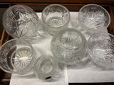 Set of etched crystal bowls - thumbnail 3 of 3