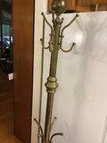 Brass freestanding coat rack with multiple hooks - thumbnail 3 of 3