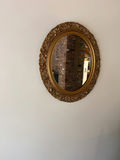 Ornate Round Gold Mirror - thumbnail 1 of 2