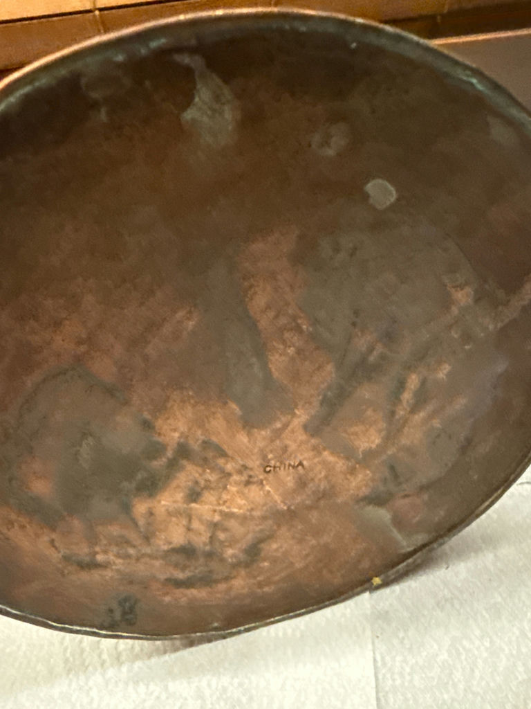 Engraved copper teapot - image 4 of 4