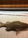 Fish-shaped copper weathervane - approx 3ft - thumbnail 2 of 3