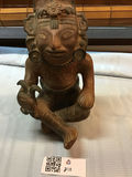 Mexican folk art terracotta clay statue - thumbnail 1 of 4