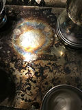 Antique silver tea service with samovar on ornate tray - thumbnail 2 of 4