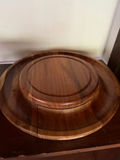 Granite mortar and pestle with round wooden serving tray - thumbnail 3 of 4
