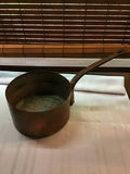 Large Copper pot with long handle - thumbnail 1 of 2