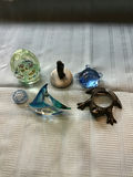 Assorted glass art figurines and trinkets - thumbnail 1 of 1
