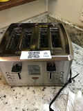 Four-Slice Stainless Steel Toaster - thumbnail 1 of 2
