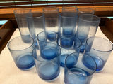 Blue glass tumblers set - thumbnail 1 of 1