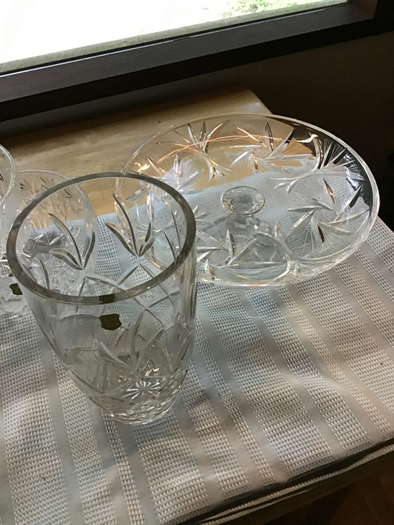 Crystal glassware collection - image 3 of 4