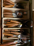 Wooden-handled cutlery set - thumbnail 1 of 3