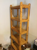 Wooden five-shelf bookcase 76x 26 x16 - thumbnail 3 of 3
