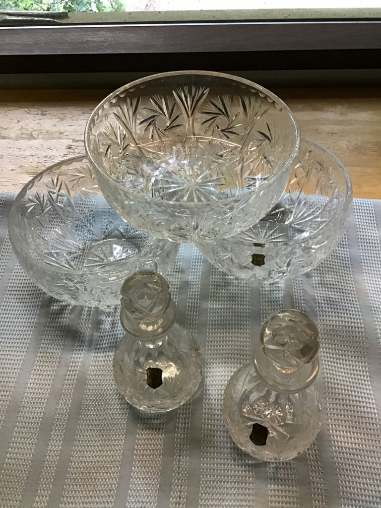 Crystal glassware collection - image 2 of 4