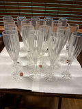 Set of crystal champagne flutes - thumbnail 1 of 1