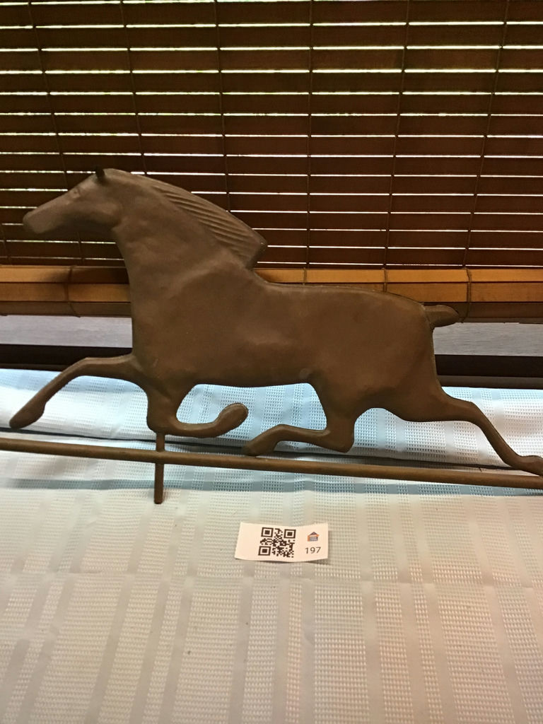 Copper horse weathervane -approx 3ft - image 1 of 3