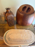 Rustic wooden vessels and fruit basket - thumbnail 2 of 5