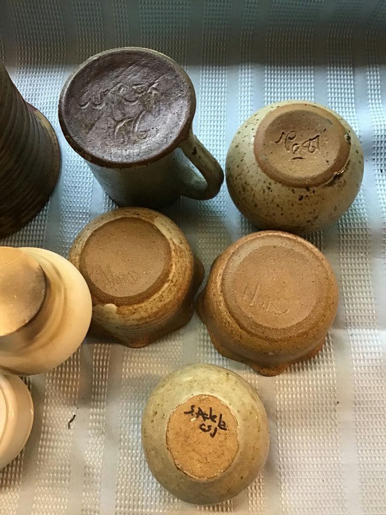 Assorted handmade ceramic pottery pieces - image 3 of 4