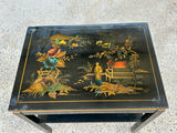 Signed Katherine Henrick Chinoiserie Glass Top Table - thumbnail 5 of 7