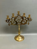 Brass Dragon Candelabra  - thumbnail 1 of 5