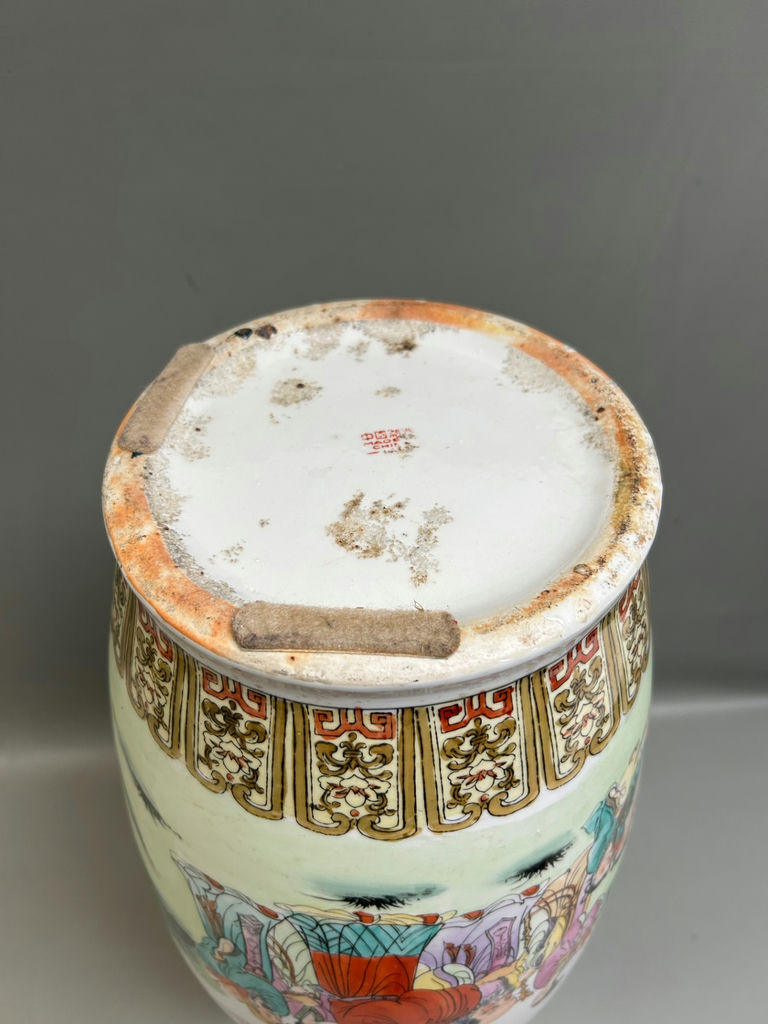 Chinese Famille Rose Large Vase - image 8 of 8