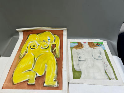 Signed Rossi d Providence Oil Paintings on Canvas - Image 1 of 6