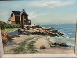 Coastal Seascape Oil Painting  - thumbnail 3 of 5
