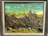 Signed Impressionist Landscape Painting  - thumbnail 5 of 6