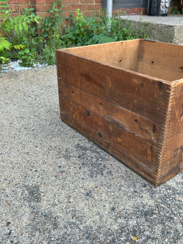 Rare Antique Leech Flour Union Paste Co. Advertising Crate Boston - image 6 of 6