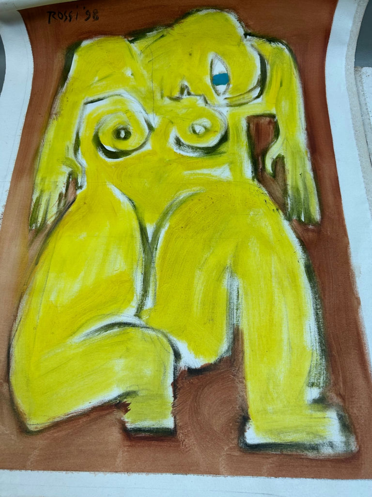 Signed Rossi d Providence Oil Paintings on Canvas - image 5 of 6