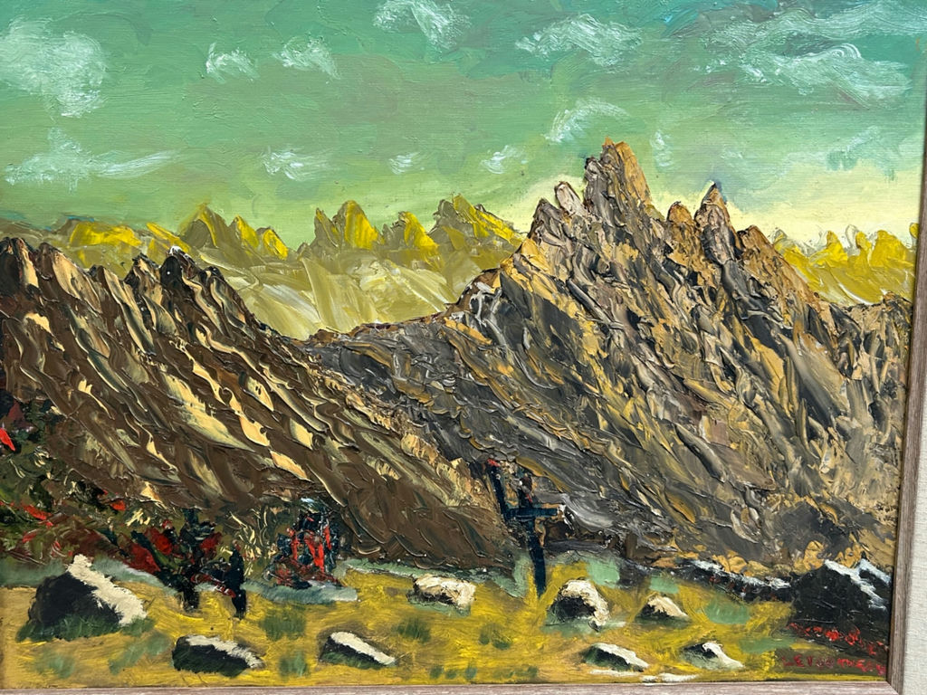 Signed Impressionist Landscape Painting - image 6 of 6