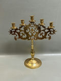 Brass Dragon Candelabra - thumbnail 4 of 5