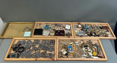 Sterling and Costume Jewelry - Image 1 of 9