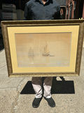 Signed Louis Kinney Harlow Nautical Watercolor 1850-1913 Massachusetts - thumbnail 5 of 5