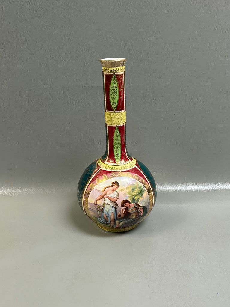 Austrian Porcelain Vase Beehive Mark - image 1 of 5