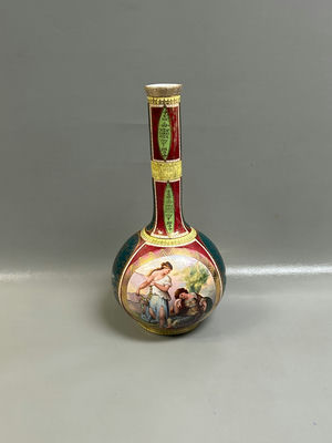 Austrian Porcelain Vase Beehive Mark - Image 1 of 5