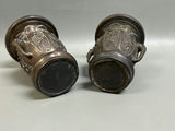 1900s Pair of Japanese Bronze Vases - thumbnail 4 of 7