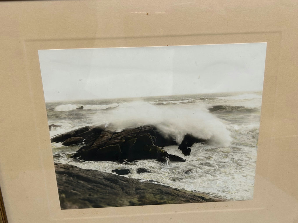 A Collection of Hand Tinted Photos Signed - image 5 of 6