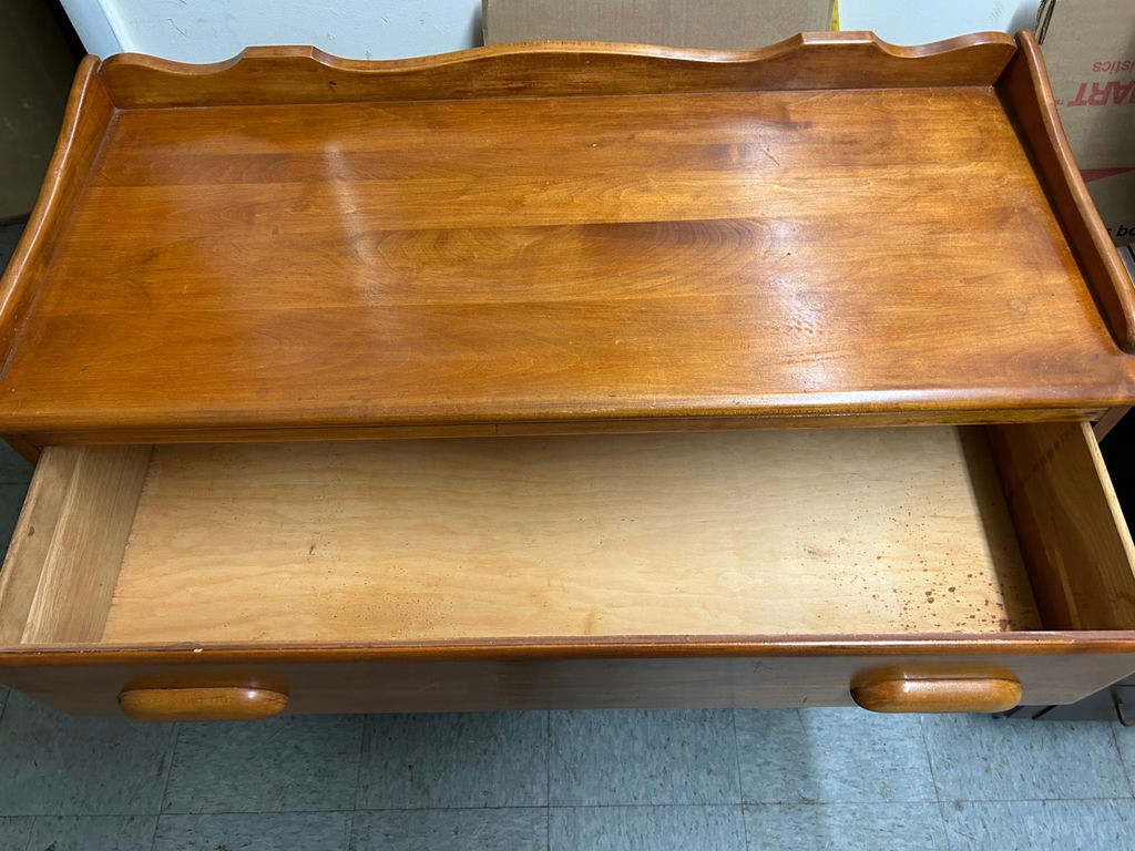 Maple Three Drawer Dresser  - image 8 of 8