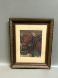 Watercolor Cow Painting  - thumbnail 1 of 3