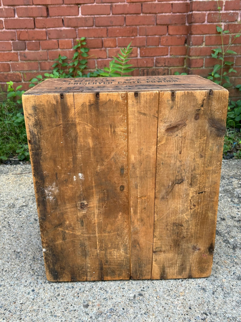 Rare Antique Leech Flour Union Paste Co. Advertising Crate Boston - image 4 of 6