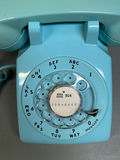 Vintage Aqua Blue Bell System Rotary Dial Phone  - thumbnail 4 of 7