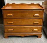 Maple Three Drawer Dresser - thumbnail 1 of 8