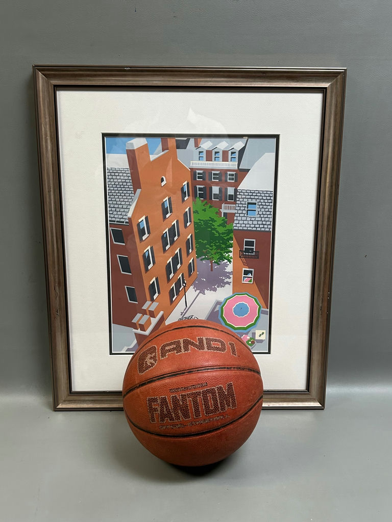 Oren Sherman American Boston Street Scene Serigraph  - image 2 of 3