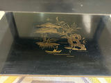 Signed Katherine Henrick Chinoiserie Glass Top Table - thumbnail 7 of 7