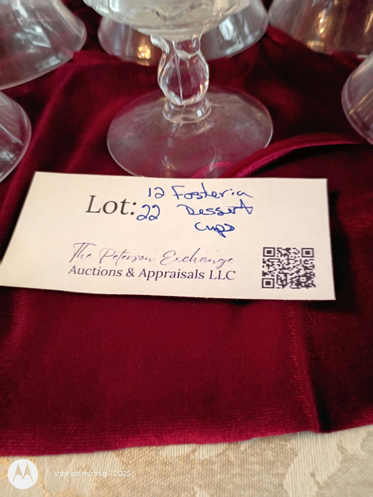 Set of 12 Fostoria Glass Dessert Cups - image 5 of 5